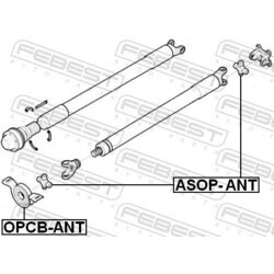 Kĺb pozdĺžneho hriadeľa FEBEST ASOP-ANT - obr. 1