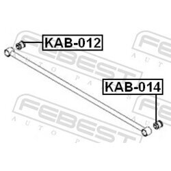 Uloženie riadenia FEBEST KAB-012 - obr. 1