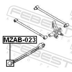 Uloženie riadenia FEBEST MZAB-023 - obr. 1