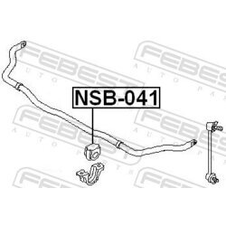 Uloženie priečneho stabilizátora FEBEST NSB-041 - obr. 1