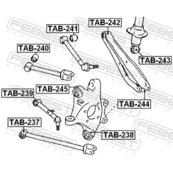 Uloženie riadenia FEBEST TAB-244 - obr. 1