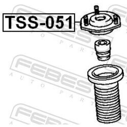 Ložisko pružnej vzpery FEBEST TSS-051 - obr. 1