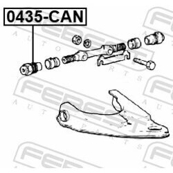 Skrutka, priečne rameno FEBEST 0435-CAN - obr. 1