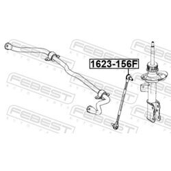 Tyč/Vzpera stabilizátora FEBEST 1623-156F - obr. 1