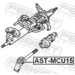 Hriadeľ riadenia FEBEST AST-MCU15 - obr. 1