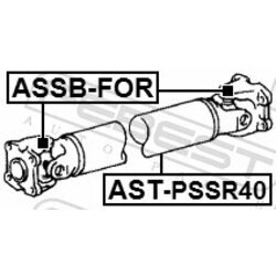 Kĺbový hriadeľ pohonu nápravy FEBEST AST-PSSR40 - obr. 1