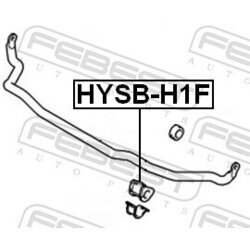 Uloženie priečneho stabilizátora FEBEST HYSB-H1F - obr. 1