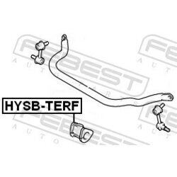 Uloženie priečneho stabilizátora FEBEST HYSB-TERF - obr. 1