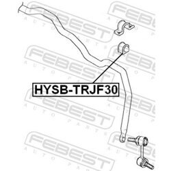 Uloženie priečneho stabilizátora FEBEST HYSB-TRJF30 - obr. 1