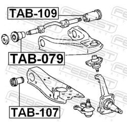 Uloženie riadenia FEBEST TAB-079 - obr. 1