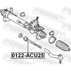 Axiálny čap tiahla riadenia FEBEST 0122-ACU25 - obr. 1