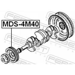 Remenica kľukového hriadeľa FEBEST MDS-4M40 - obr. 1