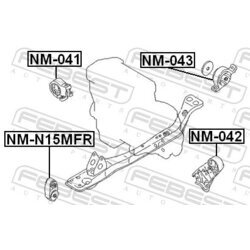 Uloženie motora FEBEST NM-041 - obr. 1