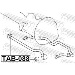 Uloženie riadenia FEBEST TAB-088 - obr. 1