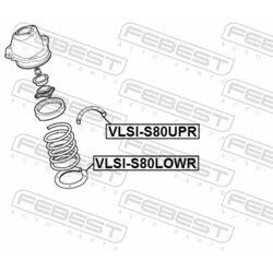 Tanier pružiny FEBEST VLSI-S80LOWR - obr. 1