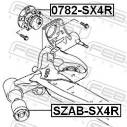 Náboj kolesa FEBEST 0782-SX4R - obr. 1