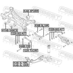 Rameno zavesenia kolies FEBEST 1225-TUCRF - obr. 1