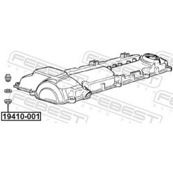 Tesnenie skrutiek krytu hlavy valcov FEBEST 19401-001 - obr. 1