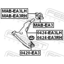 Uloženie riadenia FEBEST MAB-EA3LH - obr. 1
