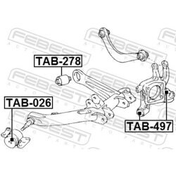 Uloženie riadenia FEBEST TAB-497 - obr. 1