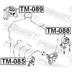 Uloženie motora FEBEST TM-089 - obr. 1