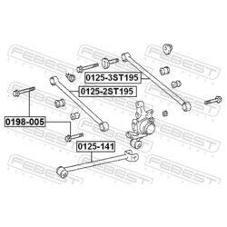 Rameno zavesenia kolies FEBEST 0125-2ST195 - obr. 1