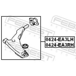 Rameno zavesenia kolies FEBEST 0424-EA3LH - obr. 1