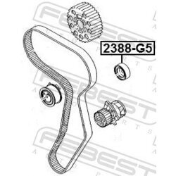 Obehová/vodiaca kladka ozubeného remeňa FEBEST 2388-G5 - obr. 1