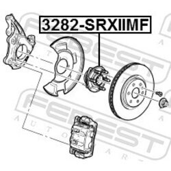 Náboj kolesa FEBEST 3282-SRXIIMF - obr. 1