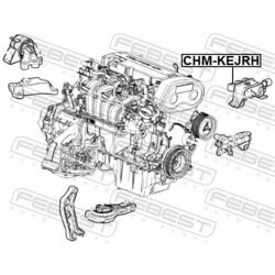 Uloženie motora FEBEST CHM-KEJRH - obr. 1