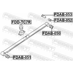 Uloženie riadenia FEBEST FDAB-052 - obr. 1