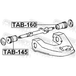 Uloženie riadenia FEBEST TAB-160 - obr. 1