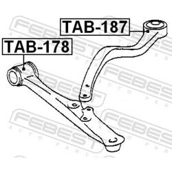 Uloženie riadenia FEBEST TAB-187 - obr. 1