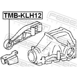 Uloženie, diferenciál FEBEST TMB-KLH12 - obr. 1