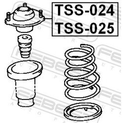 Ložisko pružnej vzpery FEBEST TSS-024 - obr. 1