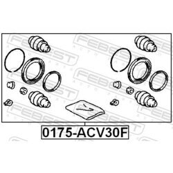 Opravná sada brzdového strmeňa FEBEST 0175-ACV30F - obr. 1