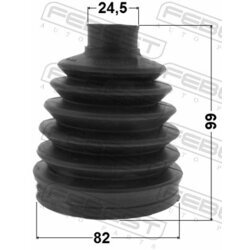 Manžeta hnacej hriadele FEBEST 0217P-G15RA - obr. 1