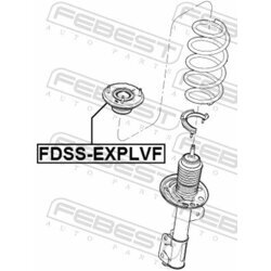 Ložisko pružnej vzpery FEBEST FDSS-EXPLVF - obr. 1