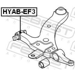 Uloženie riadenia FEBEST HYAB-EF3 - obr. 1