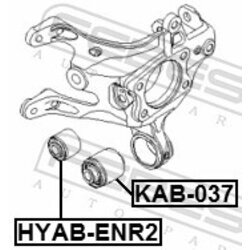 Uloženie riadenia FEBEST KAB-037 - obr. 1