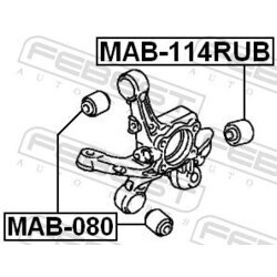 Uloženie riadenia FEBEST MAB-114RUB - obr. 1