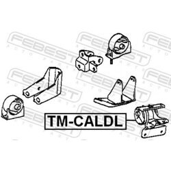 Uloženie motora FEBEST TM-CALDL - obr. 1