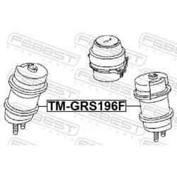 Uloženie motora FEBEST TM-GRS196F - obr. 1