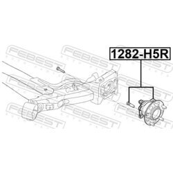 Náboj kolesa FEBEST 1282-H5R - obr. 1