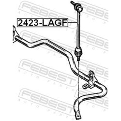 Tyč/Vzpera stabilizátora FEBEST 2423-LAGF - obr. 1