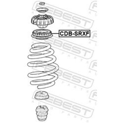 Valivé ložisko uloženia tlmiča FEBEST CDB-SRXF - obr. 1