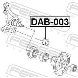 Uloženie riadenia FEBEST DAB-003 - obr. 1