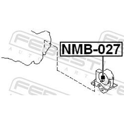 Uloženie motora FEBEST NMB-027 - obr. 1