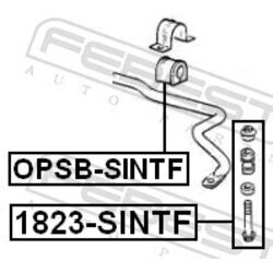 Uloženie priečneho stabilizátora FEBEST OPSB-SINTF - obr. 1