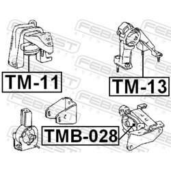 Uloženie motora FEBEST TMB-028 - obr. 1